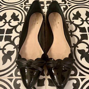 Kate Spade Patent Leather Flats Size 9